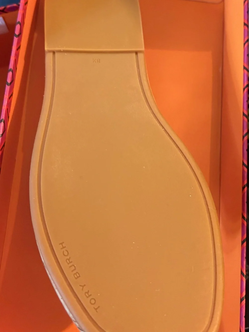 NIB Tory Burch T-Sport Double Slide Leather sandals Red